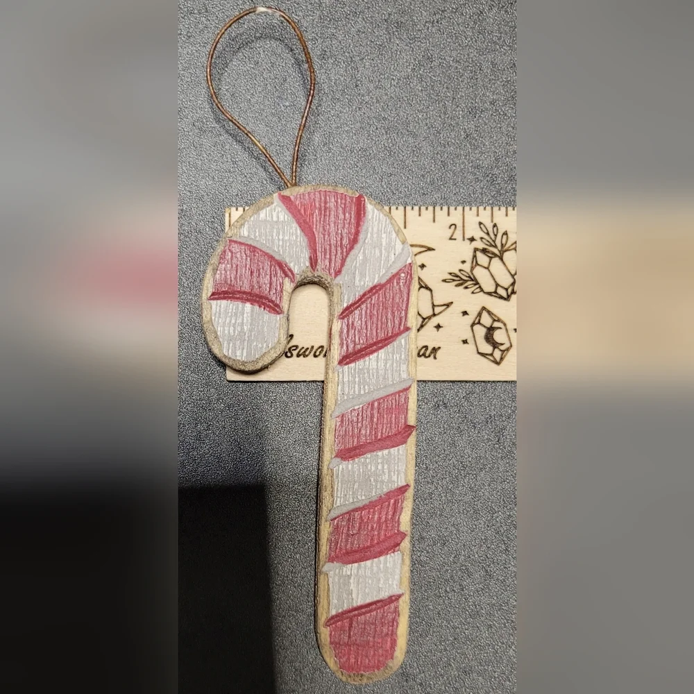 Hobby Lobby Rustic Candy Cane Ornaments Set of 4